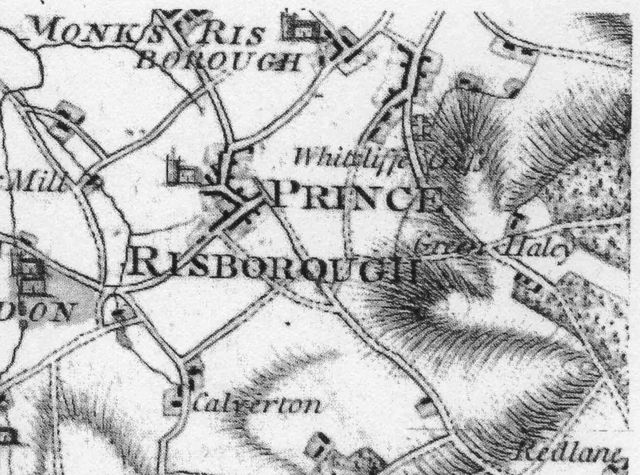Map of Whitecliffe 1777